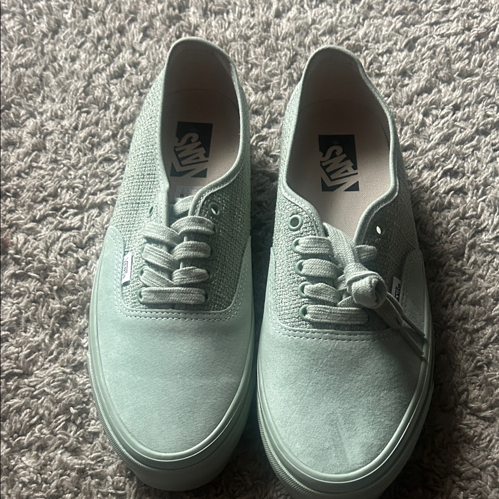 Vans Men's Sneakers in Mint Green